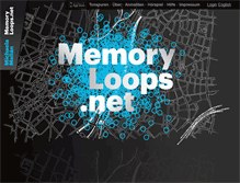 Tablet Screenshot of memoryloops.net